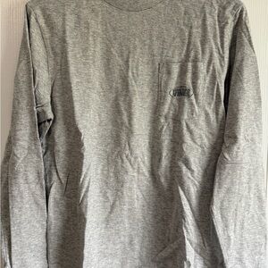 Vineyard Vines Gray Long Sleeve Tee Soft Jersey